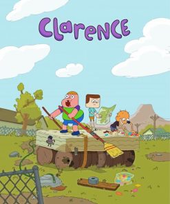 Clarence Animation paint by numbers