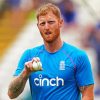 Cricketer Ben Stokes paint by number