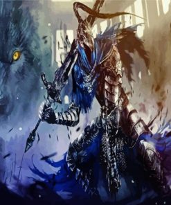 Dark Souls Game Artorias CABracter paint by number