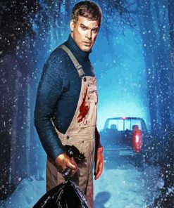 Dexter Morgan paint by number