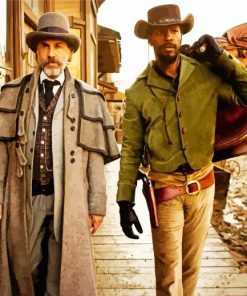 Django Movie paint by number