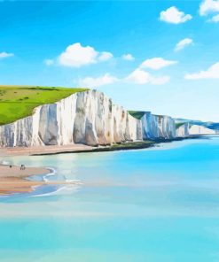 Dover Cliffs paint by numbers