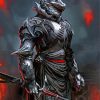 Dragon Armor paint by number