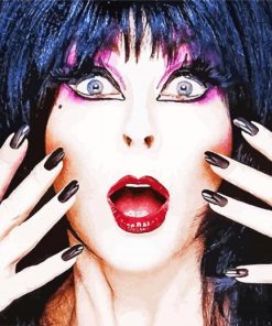 Elvira Character paint by numbers