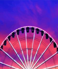 Ferris Wheel paint by number