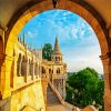 Fisherman Bastion budapest paint by numbers