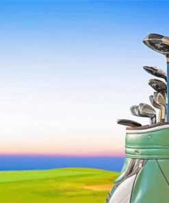 Golf Equipment And Bag paint by numbers