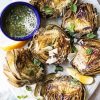 Grilled Artichokes paint by number