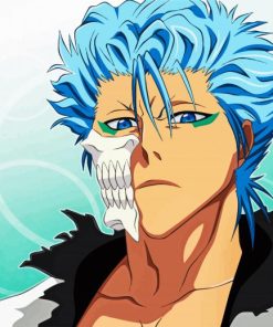 Grimmjow Bleach paint by number