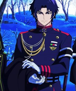 Guren Ichinose Owari No Seraph paint by number