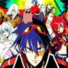 Gurren Lagann Anime Characters paint by number
