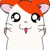 Hamtaro Hamster paint by number