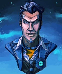 Handsome Jack paint by number