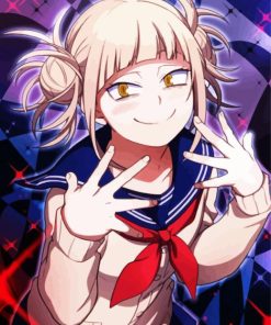 Himiko Toga paint by numbers