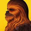 Illustration Chewbacca paint by number