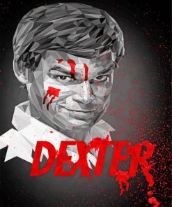 Illustration Dexter Serie paint by number