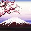 Mt Fuji paint by number