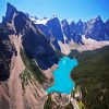 Jasper NationaL Park Canada Landscape paint by number