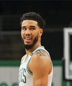 Jayson Tatum paint by number