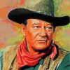 Actor John Wayne Art paint by numbers