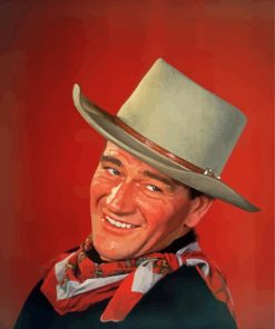 John Wayne Art paint by numbers