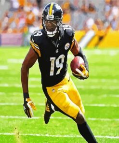 Juju Smith American Football Player paint by number