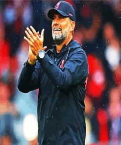 Jurgen Klopp Football paint by number