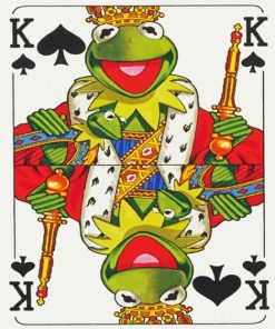 Kermit Card Paint by numbers