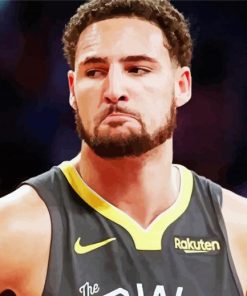 Klay Thompson Player paint by numbers