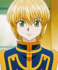 Kurapika Hunter X Hunter paint by numbers