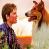 Lassie Come Home Movie paint by number