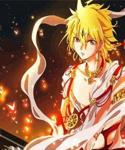 Magi Alibaba Saluja Anime paint by numbers