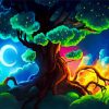 Magical Tree paint by number