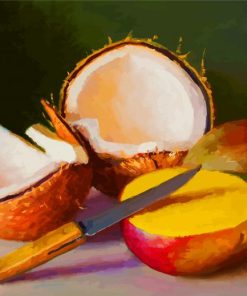 Mango And Coconut paint by numbers