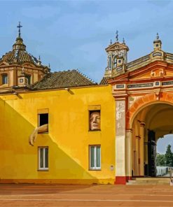 Monastery Of Santa Maria De Las Cuevas Seville paint by numbers