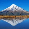 Mount Taranaki Landscape paint by numbers