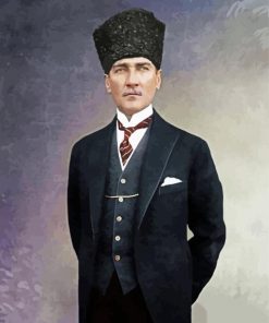 Mustafa Kemal Atatürk paint by number