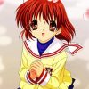 Nagisa Furukawa Clannad Anime paint by numbers