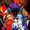 Neon Genesis Evangelion Anime paint by numbers