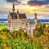 Neuschwanstein Castle In Bavaria paint by number