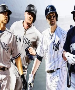 New York Yankees Team paint by number