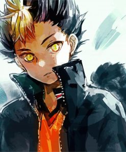 Nishinoya Illustration Anime paint by numbers