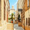 Old Streets In Baku paint by number