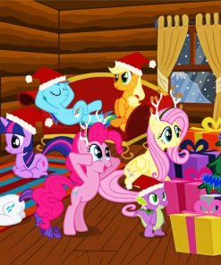 Pinkie Pie With Friends paint by numbers