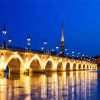 Pont De Pierre In Bordeaux France paint by number