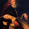 Portrait Of Pope Paul III Tiziano paint by number