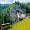 Predjama Castle Slovenia paint by numbers