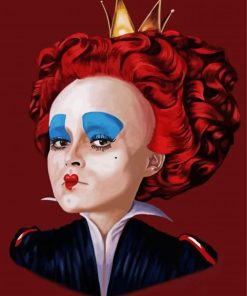 Queen Of Hearts Art paint by numbers