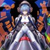 Rei Ayanami Evangelion Animepaint by numbers