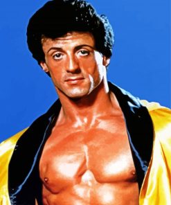 Rocky Balboa By Sylvester Stallone paint by number